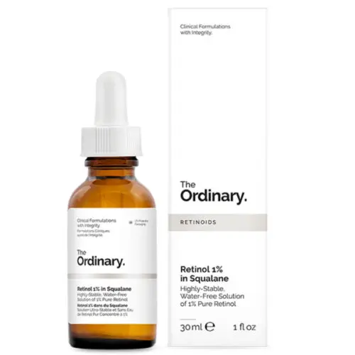 سرم رتینول اوردینری غلظت 02% ، 0.5% و 1% حجم 30 میل The Ordinary Retinol In Squalane 0.5% ، 1%