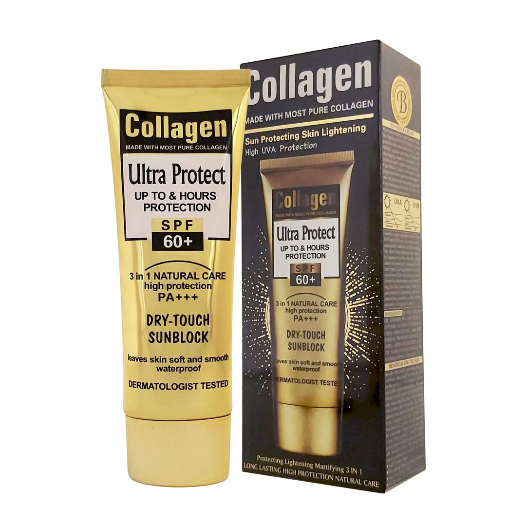 کرم ضد آفتاب و کلاژن ساز وکالی Collagen Ultra protect 3 in 1 wokali