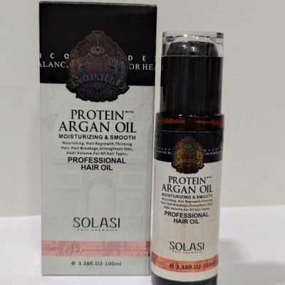 روغن آرگان پروتئین solasi protein حجم ۱۰۰ میلی لیتر Argan Oil