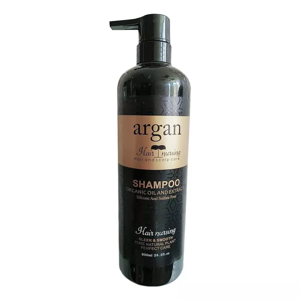 شامپو آرگان نوار طلایی Hair Nursing shampoo argan oil 900 mil