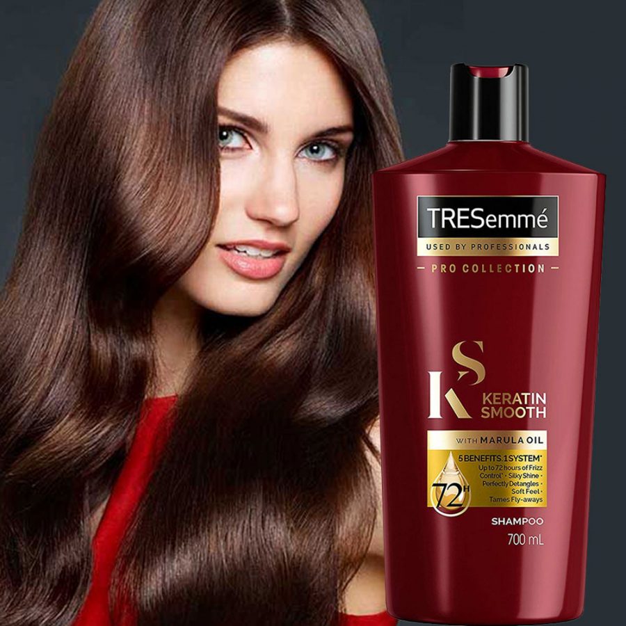 شامپو TRESEMMEترزمه مدلKERATIN SMOOTH کراتینه حجم700ميلي ليتر (با ضمانت اصالت کالا ساخت لهستان تاریخ انقضا 2025) (اماراتی درجه دو نیست