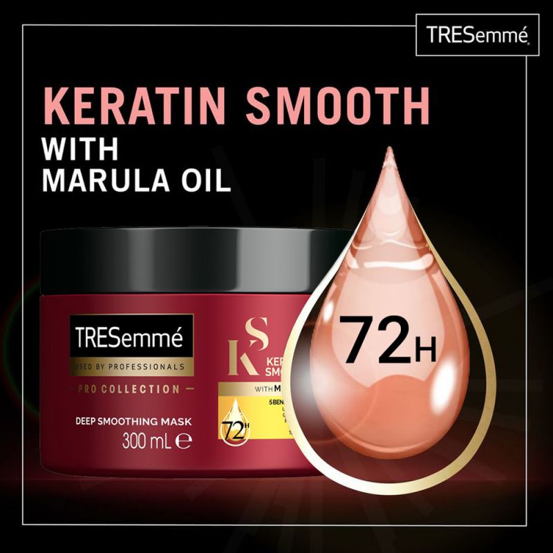 شامپو TRESEMMEترزمه مدلKERATIN SMOOTH کراتینه حجم700ميلي ليتر (با ضمانت اصالت کالا ساخت لهستان تاریخ انقضا 2025) (اماراتی درجه دو نیست