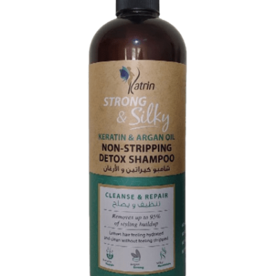 شامپو بدون سولفات آرگان و کراتین کاترین حجم 1000 میل اصلی shampoo katrin free sulfate argan oil