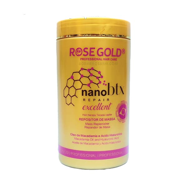 نانو بوتاکس ترمیم کننده رزگلد (طلایی) NANO BOTOX ROSE GOLD