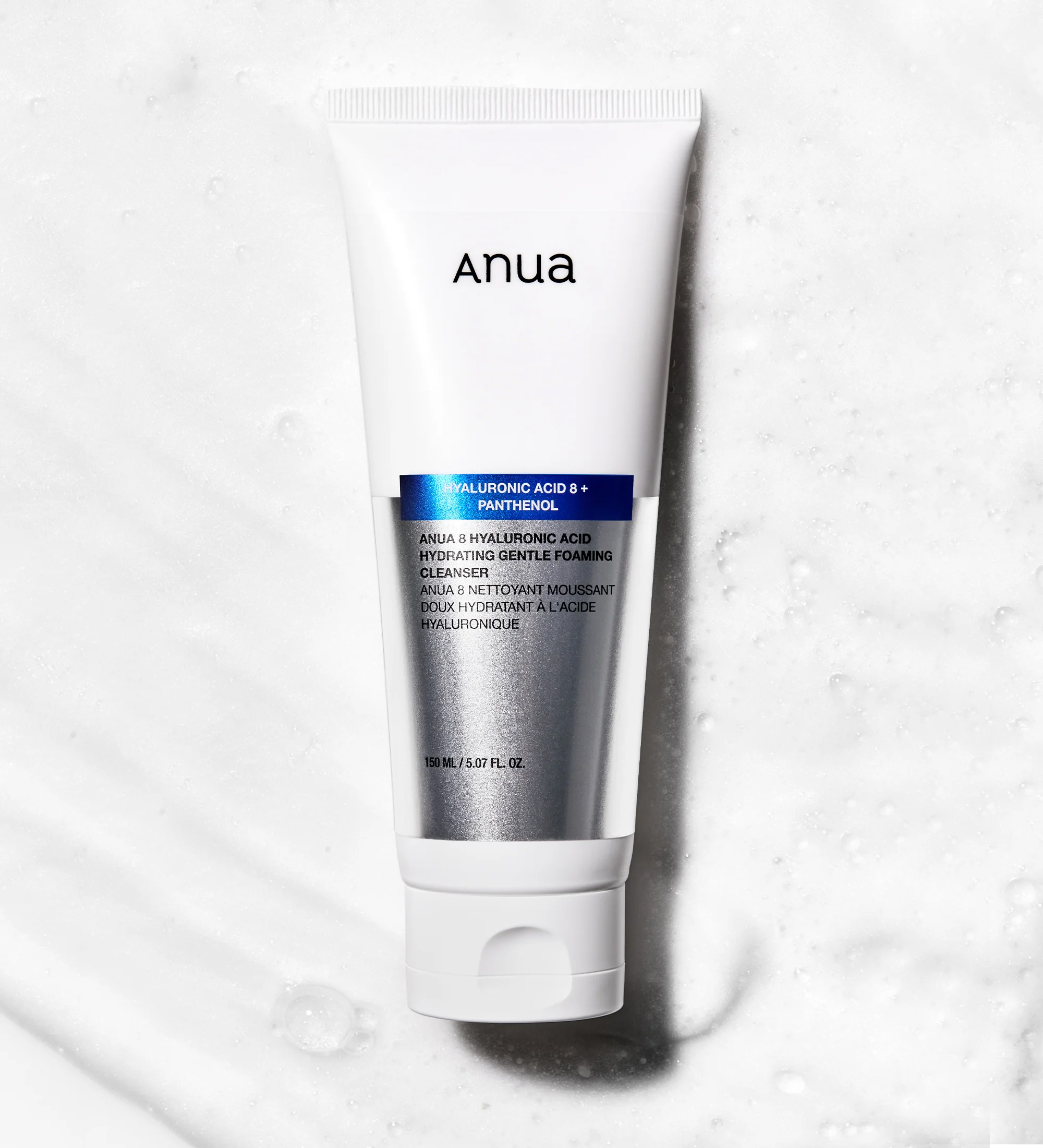 فوم شستشوی ملایم و آبرسان هیالورونیک اسید آنوا Anua 8 Hyaluronic Acid Cleanser - فروشگاه کهربا