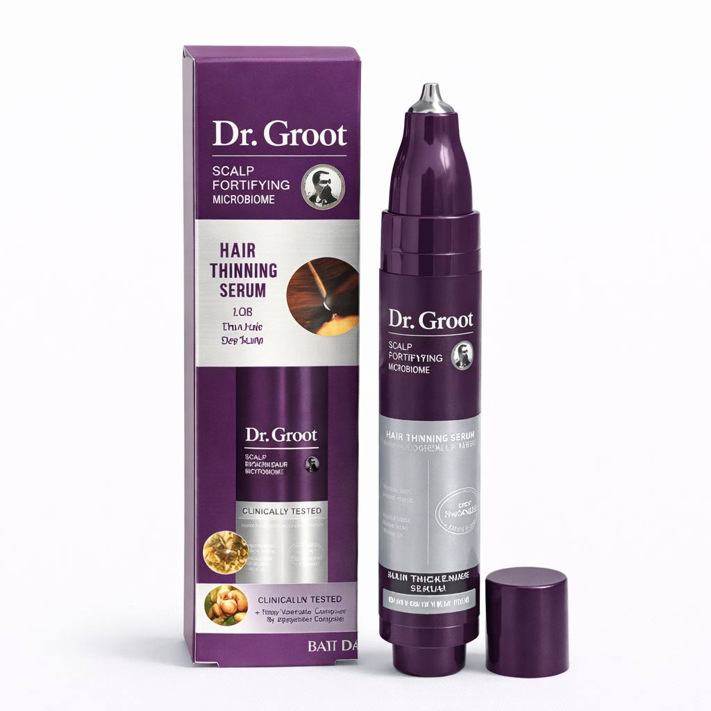 سرم ضد ریزش دکتر گروت Dr.Groot (ضخیم‌کننده قوی مو) Dr.Groot Thickening Scalp Serum - فروشگاه کهربا