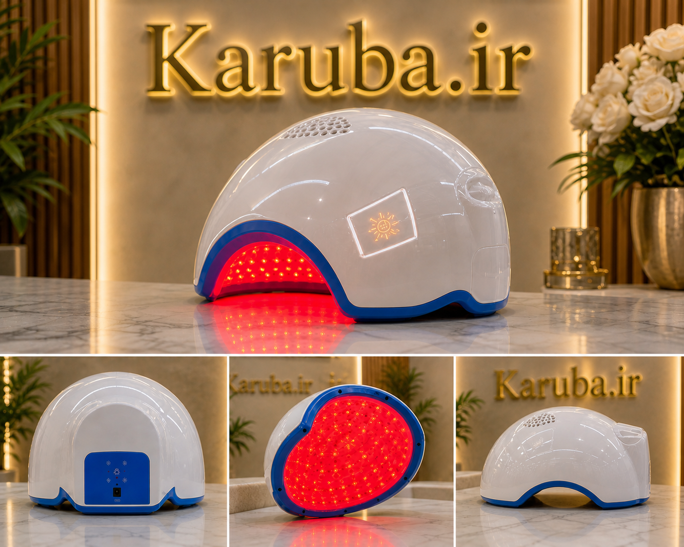 کلاه رویش مو XZ80 RGB - فروشگاه کهربا