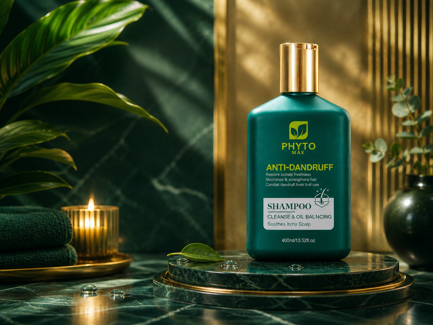 شامپو ضد شوره فیتو مکس PHYTO MAX Anti-Dandruff حجم ۴۰۰ میلی‌لیتر